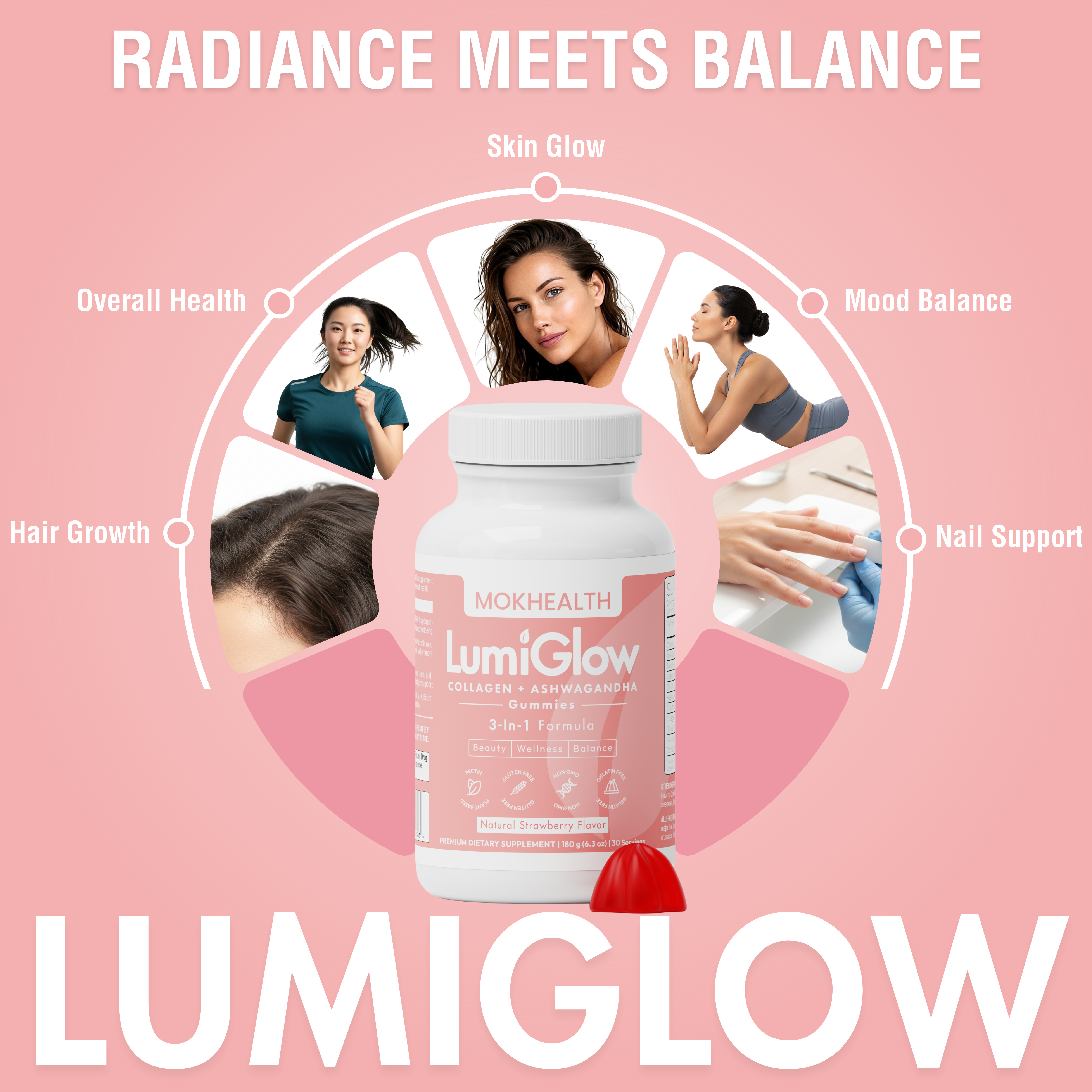 3-in-1 Collagen + Calm Gummies